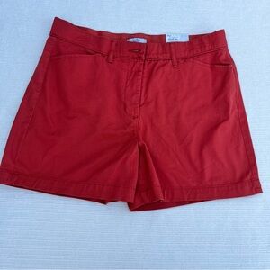 Croft & Barrow Women's orange Shorts Sz 12